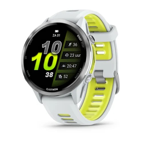 Garmin Forerunner 970 Whitestone/Amp Yellow
